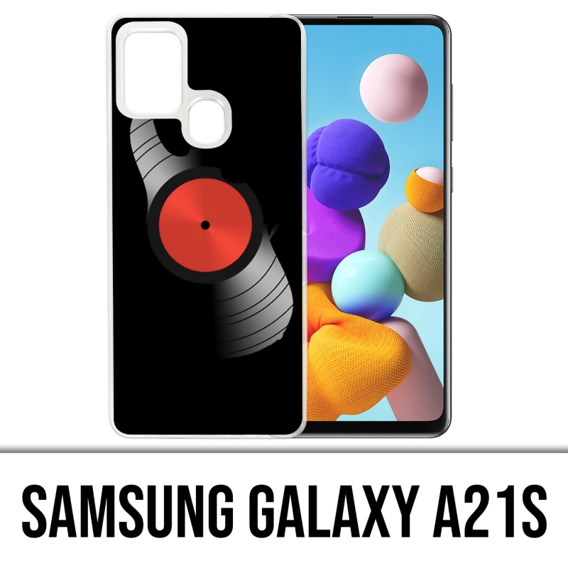 Funda Samsung Galaxy A21s - Disco de vinilo