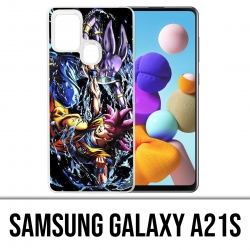 Coque Samsung Galaxy A21s - Dragon Ball Goku Vs Beerus