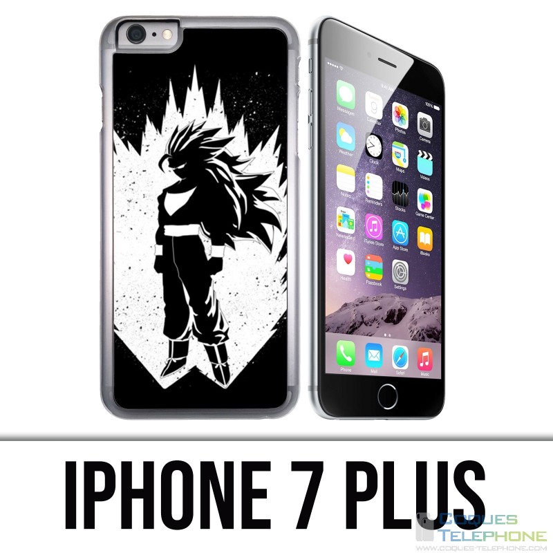 Custodia per iPhone 7 Plus: Super Saiyan Sangoku