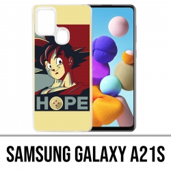 Custodia per Samsung Galaxy A21s - Dragon Ball Hope Goku
