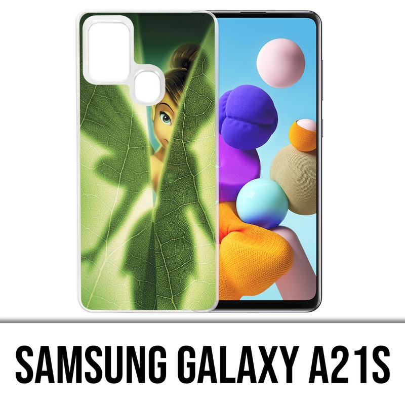 Coque Samsung Galaxy A21s - Fée Clochette Feuille