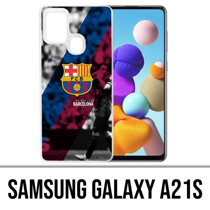 Coque Samsung Galaxy A21s - Football Fcb Barca