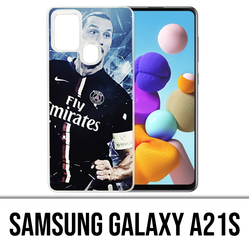 Custodia per Samsung Galaxy A21s - Football Zlatan Psg
