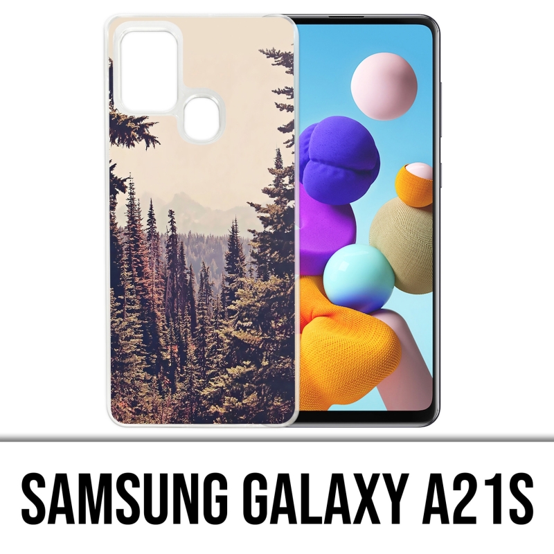 Coque Samsung Galaxy A21s - Foret Sapins