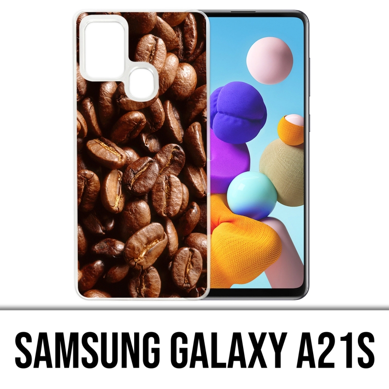 Custodia per Samsung Galaxy A21s - Chicchi di caffè