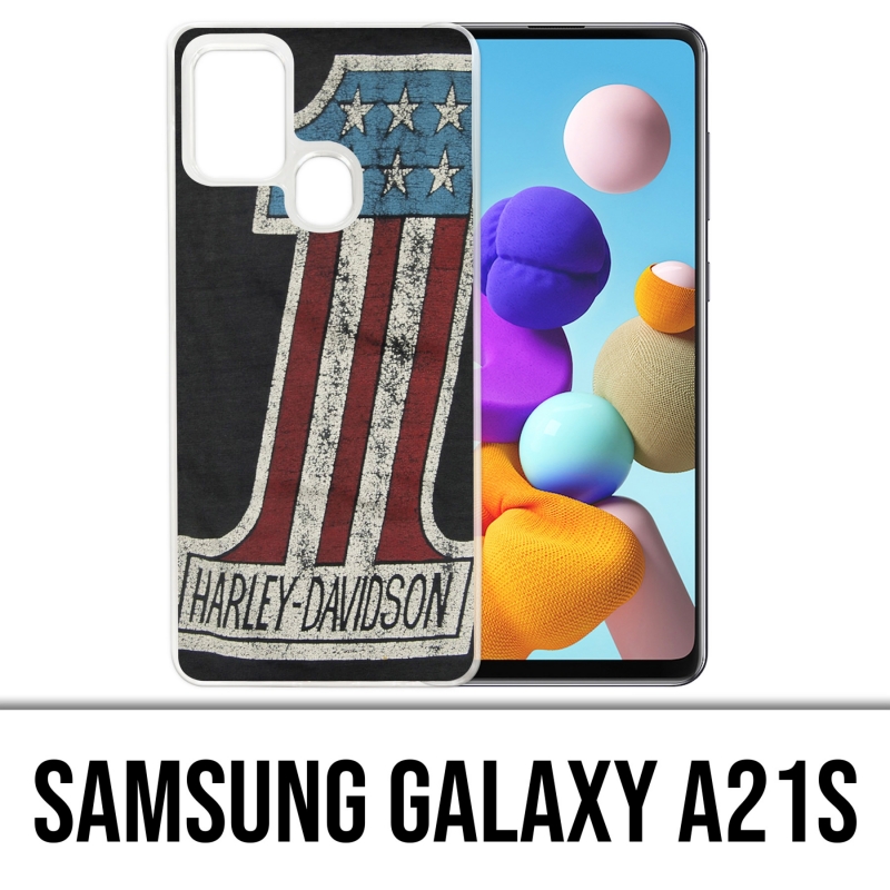 Coque Samsung Galaxy A21s - Harley Davidson Logo 1