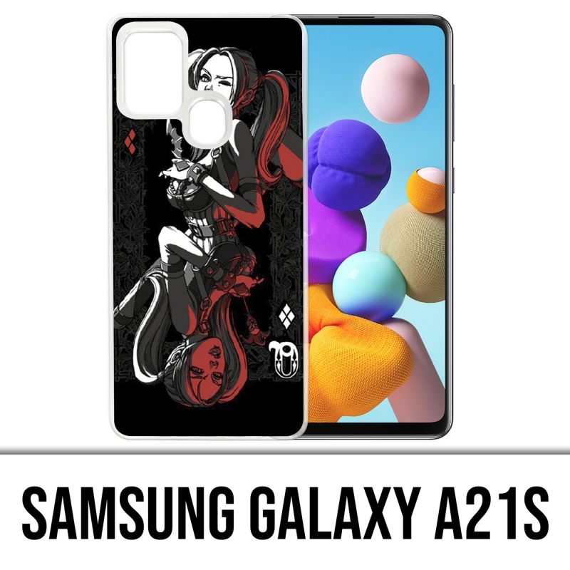 Custodia per Samsung Galaxy A21s - Carta Harley Queen