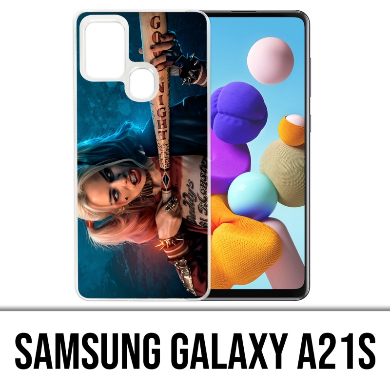 Custodia per Samsung Galaxy A21s - Harley-Quinn-Batte
