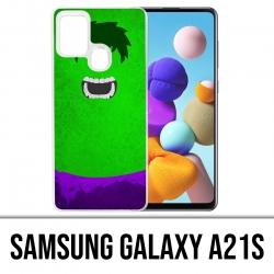 Funda Samsung Galaxy A21s - Diseño artístico de Hulk