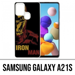 Custodia per Samsung Galaxy A21s - Iron Man Comics