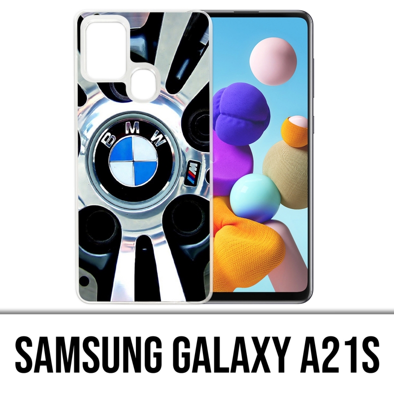 Custodia per Samsung Galaxy A21s - Bmw Chrome Rim