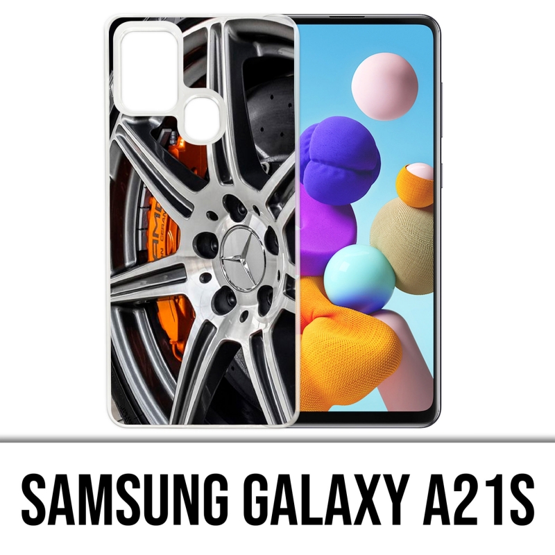 Funda Samsung Galaxy A21s - Llanta Mercedes Amg