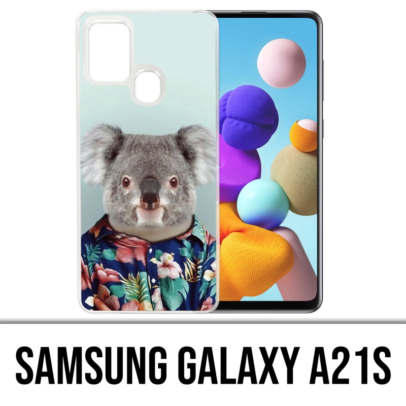 Samsung Galaxy A21s Case - Koala-Kostüm