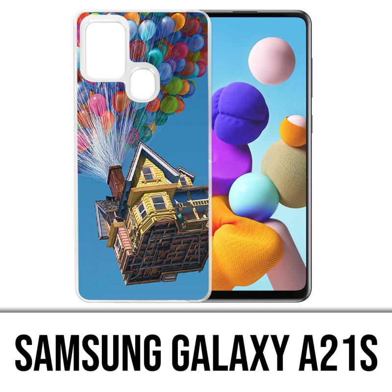 Funda Samsung Galaxy A21s - La casa de globos superior