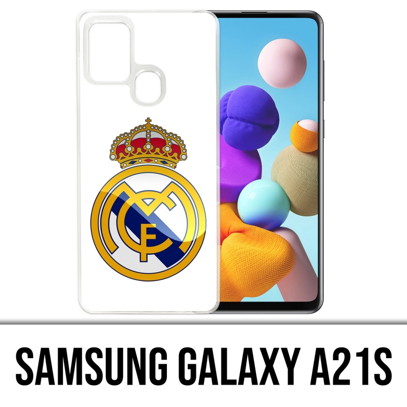 Coque Samsung Galaxy A21s - Logo Real Madrid