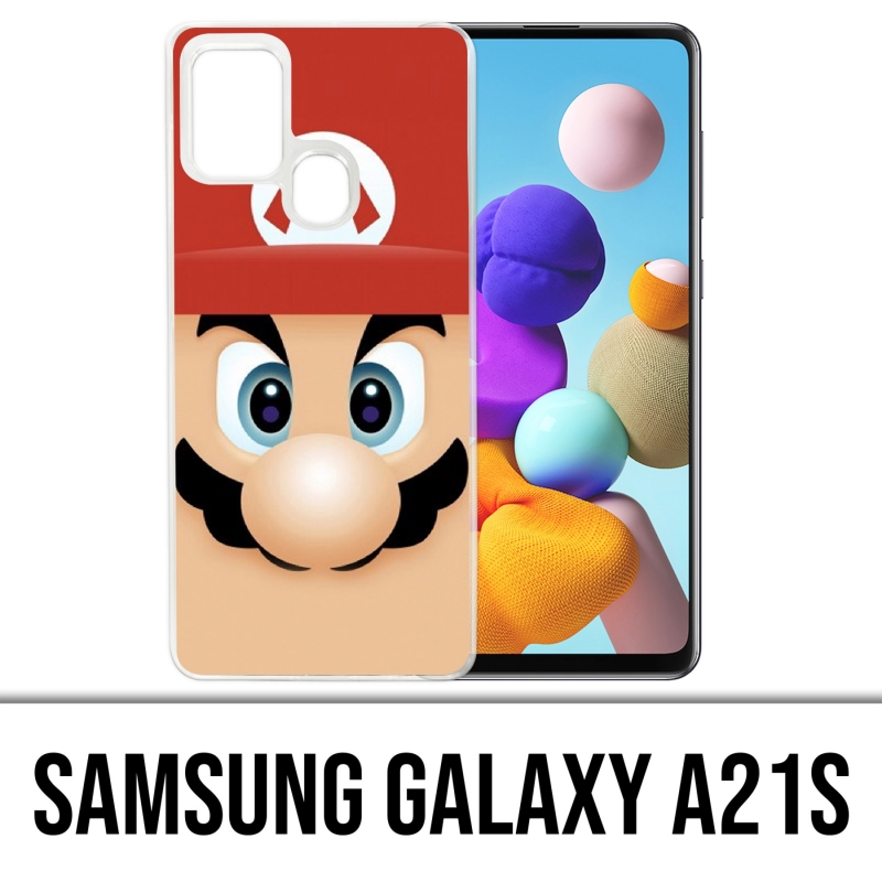 Coque Samsung Galaxy A21s - Mario Face