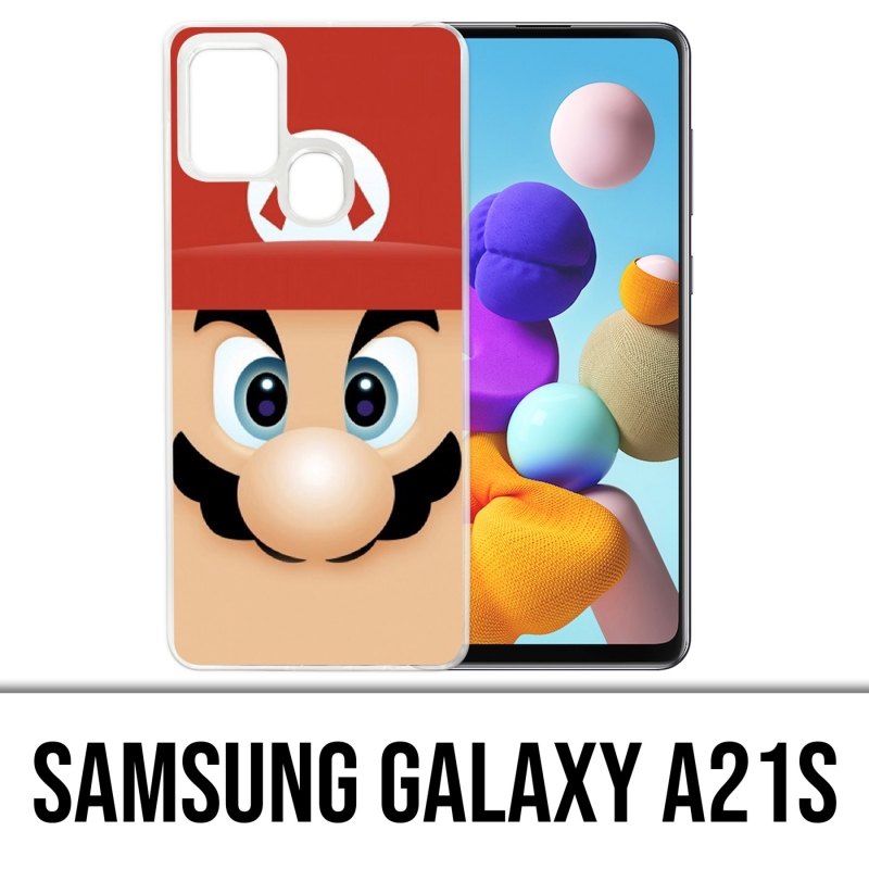 Custodia per Samsung Galaxy A21s - Mario Face