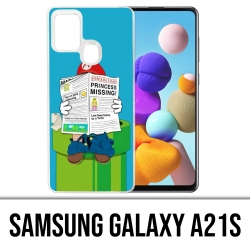 Samsung Galaxy A21s Case - Mario Humor
