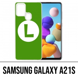 Funda Samsung Galaxy A21s - Mario Logo Luigi