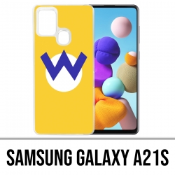 Coque Samsung Galaxy A21s - Mario Wario Logo