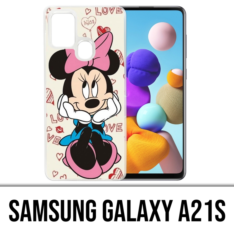 Coque Samsung Galaxy A21s - Minnie Love