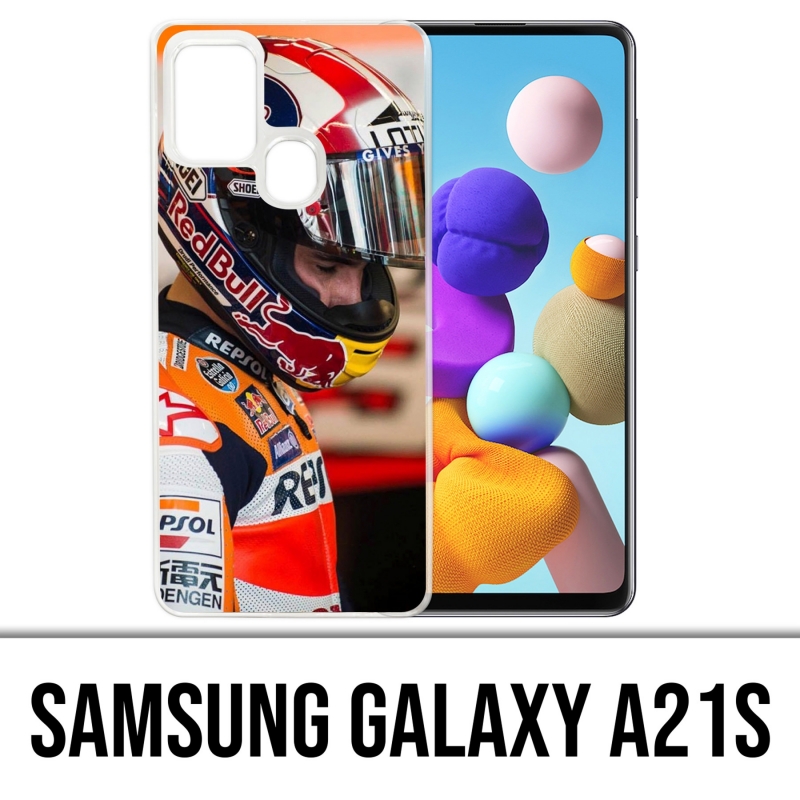 Custodia Samsung Galaxy A21s - Motogp Pilot Marquez