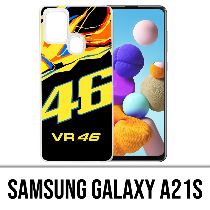 Coque Samsung Galaxy A21s - Motogp Rossi Sole Luna