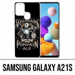 Custodia per Samsung Galaxy A21s - Mr Jack Skellington Pumpkin