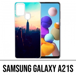 Custodia per Samsung Galaxy A21s - New York Sunrise