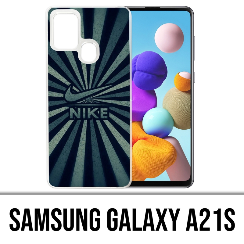 Custodia per Samsung Galaxy A21s - Logo Nike Vintage