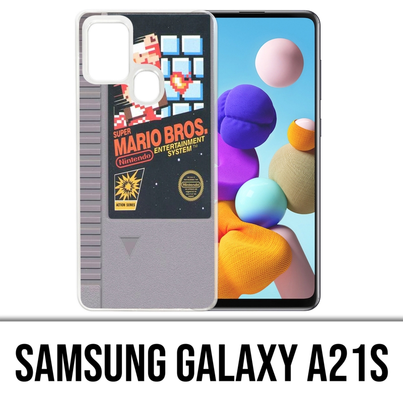 Samsung Galaxy A21s Case - Nintendo Nes Mario Bros Patrone