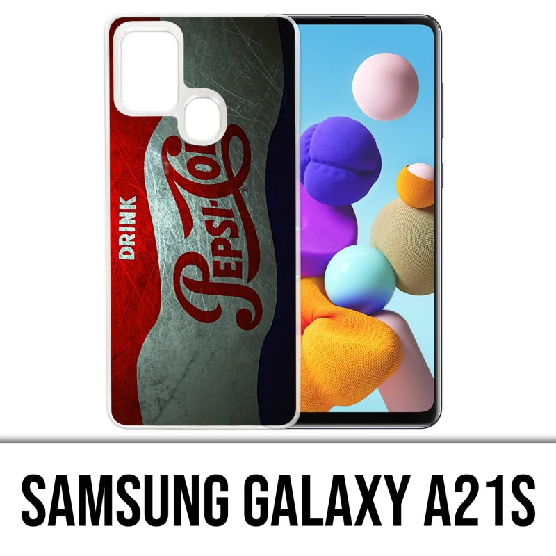 Coque Samsung Galaxy A21s - Pepsi Vintage