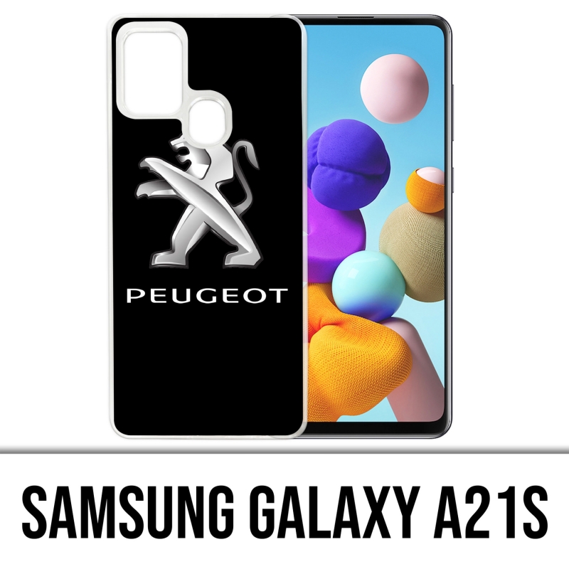 Custodia per Samsung Galaxy A21s - Logo Peugeot