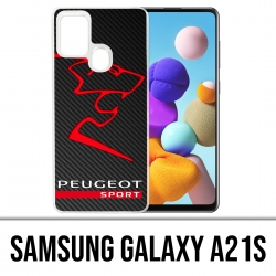 Coque Samsung Galaxy A21s - Peugeot Sport Logo