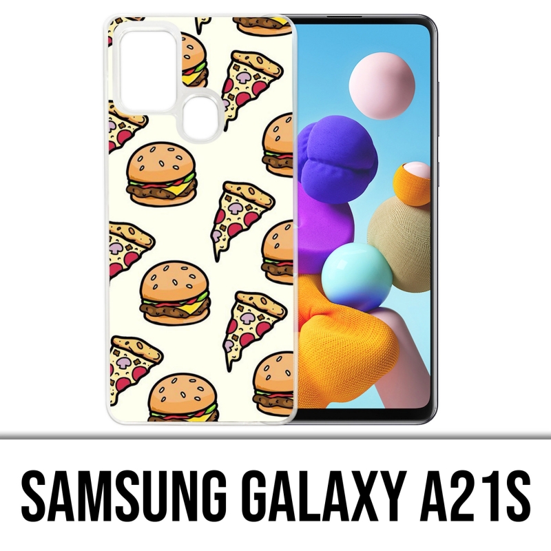 Funda Samsung Galaxy A21s - Pizza Burger