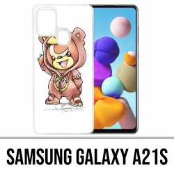 Custodia per Samsung Galaxy A21s - Pokemon Baby Teddiursa