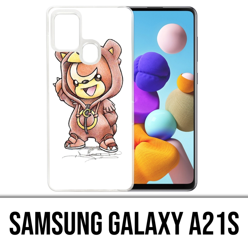 Funda Samsung Galaxy A21s - Pokemon Baby Teddiursa