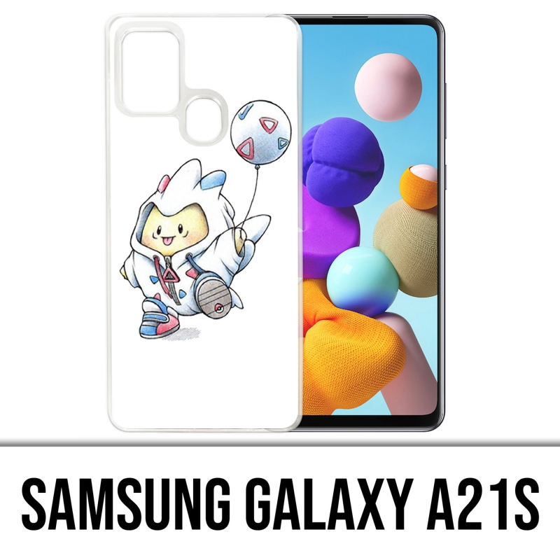 Custodia per Samsung Galaxy A21s - Pokemon Baby Togepi
