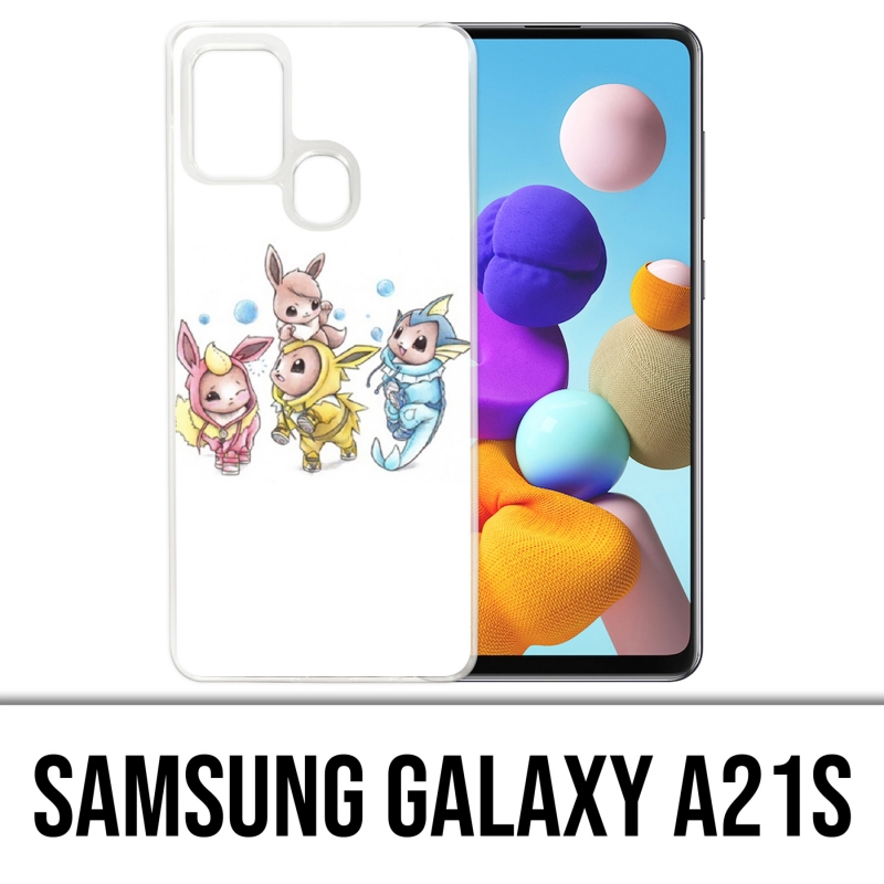 Funda Samsung Galaxy A21s - Pokémon Baby Eevee Evolution