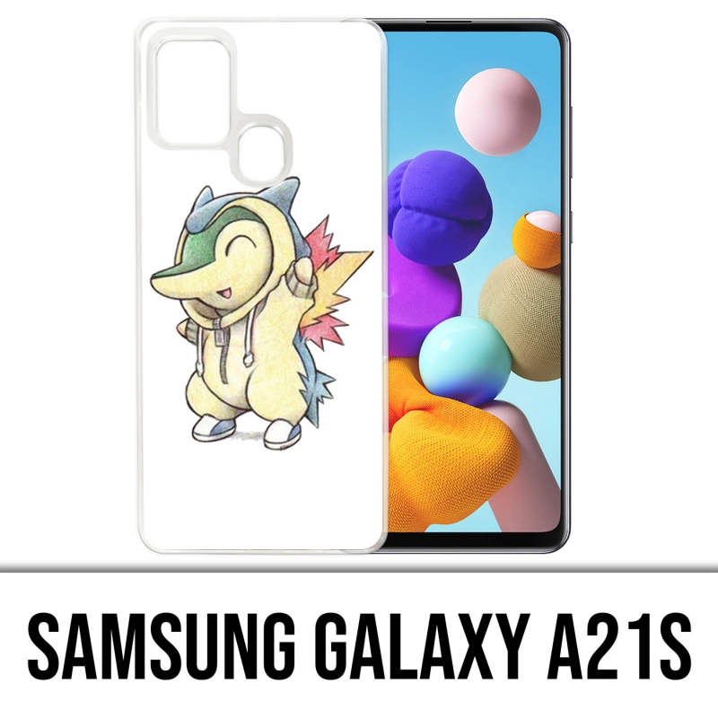 Coque Samsung Galaxy A21s - Pokémon Bébé Héricendre