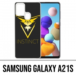 Samsung Galaxy A21s Case - Pokémon Go Team Yellow