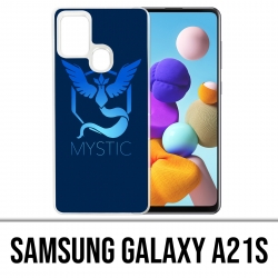 Custodia per Samsung Galaxy A21s - Pokémon Go Team Msytic Blue