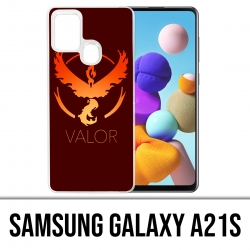 Funda Samsung Galaxy A21s - Pokémon Go Team Red
