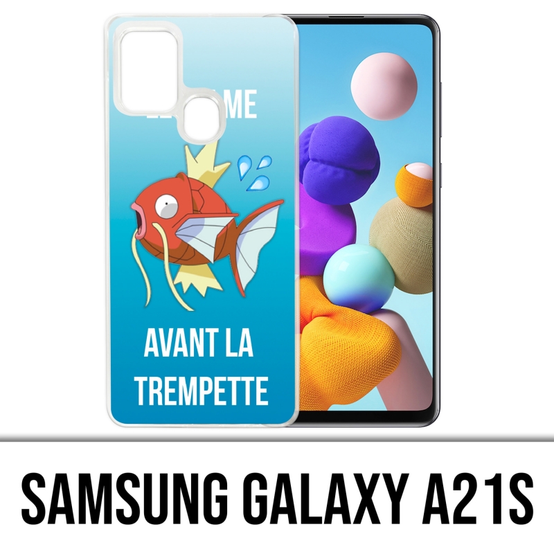 Coque Samsung Galaxy A21s - Pokémon Le Calme Avant La Trempette Magicarpe