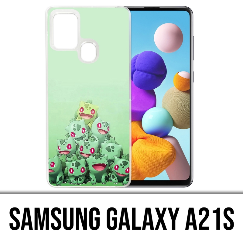 Custodia Samsung Galaxy A21s - Pokémon Montagna Bulbasaur