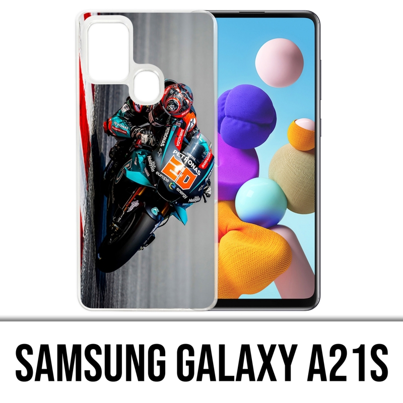 Funda Samsung Galaxy A21s - Quartararo-Motogp-Pilote