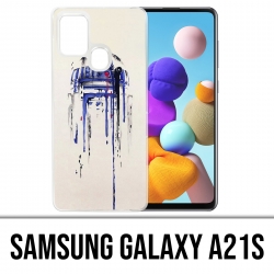 Coque Samsung Galaxy A21s - R2D2 Paint