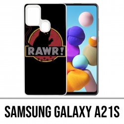 Custodia per Samsung Galaxy A21s - Rawr Jurassic Park