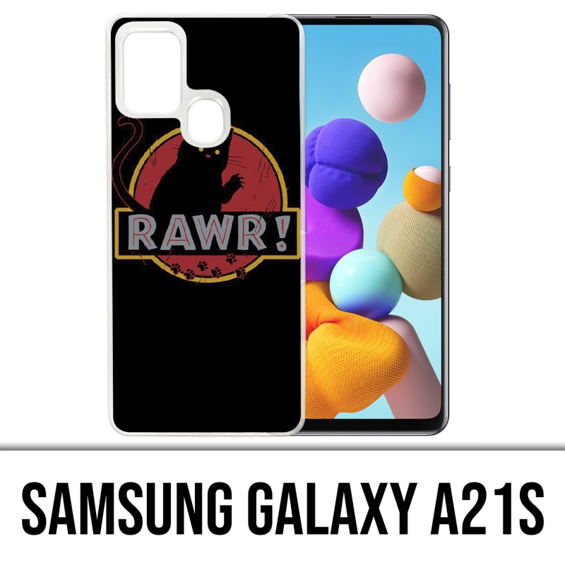 Coque Samsung Galaxy A21s - Rawr Jurassic Park