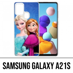 Coque Samsung Galaxy A21s - Reine Des Neiges Elsa Et Anna